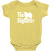 the dogfather american eskimo dog white Baby Onesie