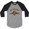 My Heart (a230) 3/4 Sleeve Shirt