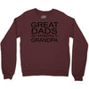great dads get promoted Crewneck Sweatshirt