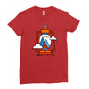 camping (2) Ladies Fitted T-Shirt
