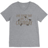 live every day like it's caturday V-Neck Tee