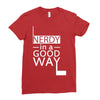 nerdy in a good way 2 Ladies Fitted T-Shirt