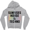 Sunrises House &amp; Techno Zipper Hoodie