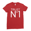 trust no Ladies Fitted T-Shirt