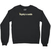 virginity is curable tee Crewneck Sweatshirt