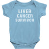 Liver Cancer Survivor Baby Onesie