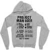 Project Manager Zipper Hoodie