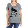 nevermore Ladies Curvy T-Shirt