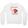 coffee lovers medical alert Crewneck Sweatshirt