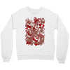 rood en wit Crewneck Sweatshirt