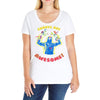 snakes are awesome Ladies Curvy T-Shirt