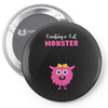 Creating a Lil Monster Baby Girl Pin-back button