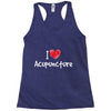 I Love Acupuncture Racerback Tank