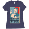 Supreme Leader Un, Kim Jong Un Parody Ladies Fitted T-Shirt