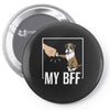 my bff Pin-back button