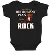 retirement plan bass rock Baby Bodysuit