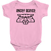 angry beaver Baby Bodysuit
