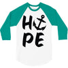 hope anchor 3/4 Sleeve Shirt