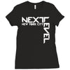 newyork city next evel Ladies Fitted T-Shirt