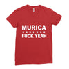 murica Ladies Fitted T-Shirt