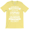 Super Cool Stepdad Of A Freaking Awesome Grandson T-Shirt