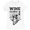 Wine Club Ladies Fitted T-Shirt
