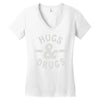 hugs and drugs Women's V-Neck T-Shirt