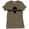 kylo ren helmet Ladies Fitted T-Shirt