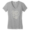 knittaz 4 life Women's V-Neck T-Shirt