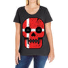 denmark till i die Ladies Curvy T-Shirt