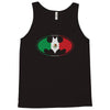 bat man mexican flag mexico logo Tank Top