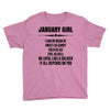 Super January Girl Youth Tee