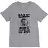 Back Of I Have A Crazy Auntie And I am not Afraid To Use Her V-Neck Tee