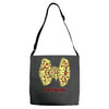 pie fighter Adjustable Strap Totes
