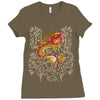 circuit dragon Ladies Fitted T-Shirt
