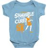 shamble to the cure zombie 5k Baby Onesie