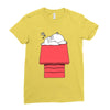 totoro peanut Ladies Fitted T-Shirt