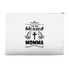 I Am One Blessed Momma Accessory Pouches