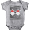 ugly santa noel Baby Bodysuit