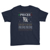 pisces christmas ugly sweater Youth Tee