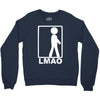 lmao laughing Crewneck Sweatshirt