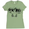 skate or die Ladies Fitted T-Shirt