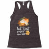 but first pumpkin spice latte, Racerback Tank