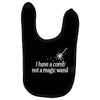 magic wand rhinestone Baby Bibs