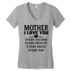 I Love You Mother Women's V-Neck T-Shirt