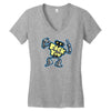 fuck you, human! Women's V-Neck T-Shirt