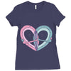 pure love Ladies Fitted T-Shirt