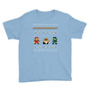 super mario chistmas Youth Tee