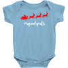 squadgoals santa Baby Bodysuit