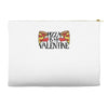 pizza is my valentine 4 Accessory Pouches